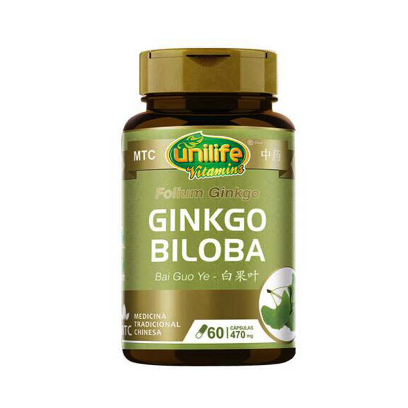 Ginkgo Biloba unilife - 60 cápsulas 