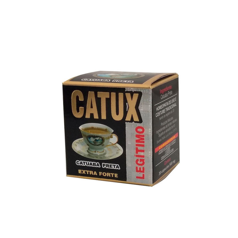 Catux catuaba preta - 30 cápsulas 