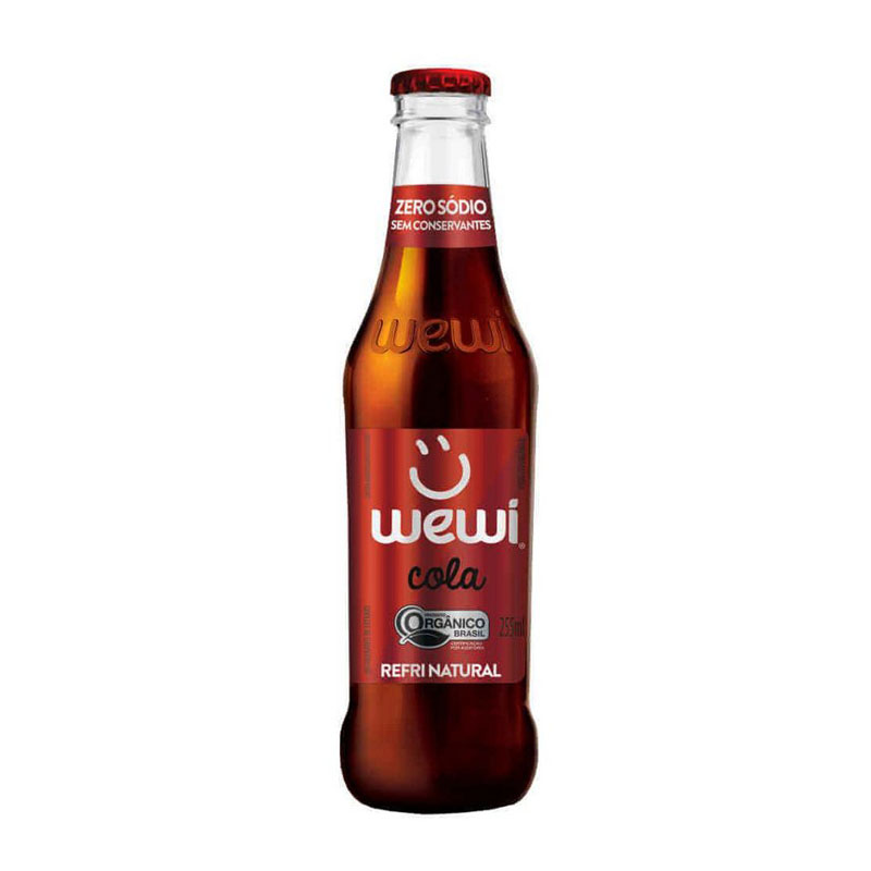 Refrigerante Wewi Cola Zero Açúcar Natural - 255ml 