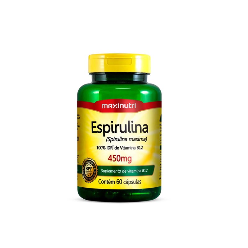 Espirulina maxinutri - 60 cápsulas 