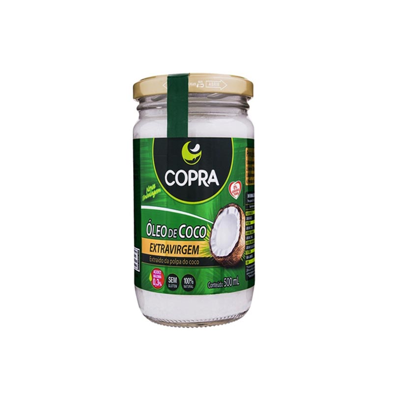 Oleo de coco extravirgem copra - 500ml 