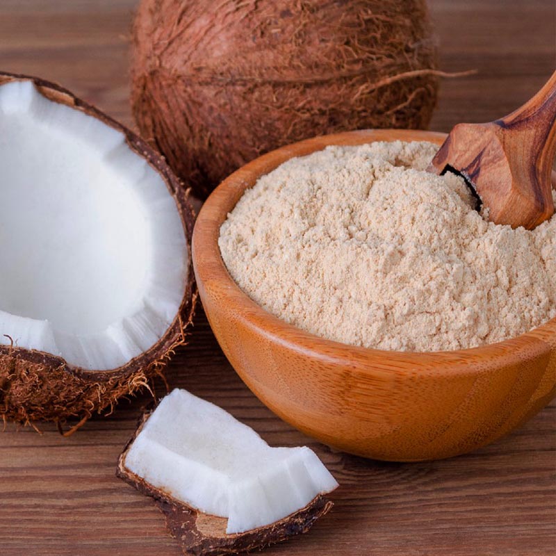 Farinha de coco integral à granel 