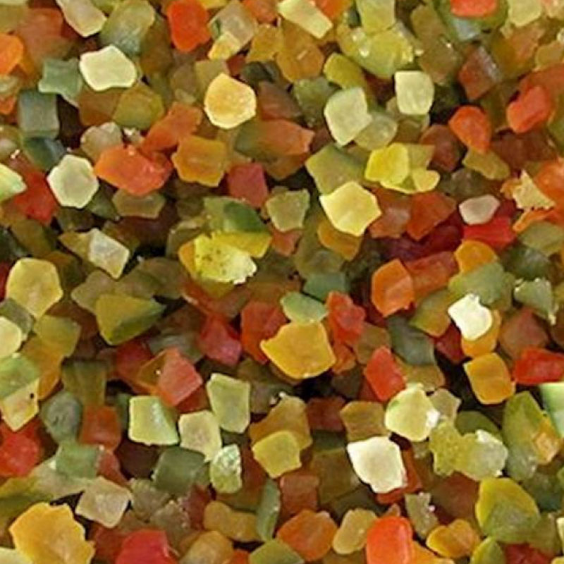 Frutas cristalizadas à granel 