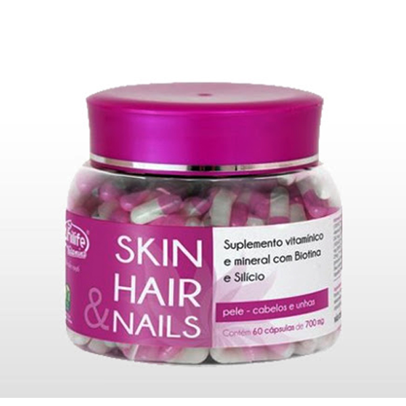 Skin hair nails - 60 cápsulas 