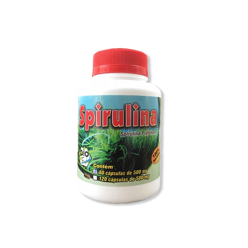 Spirulina - 60 cápsulas 