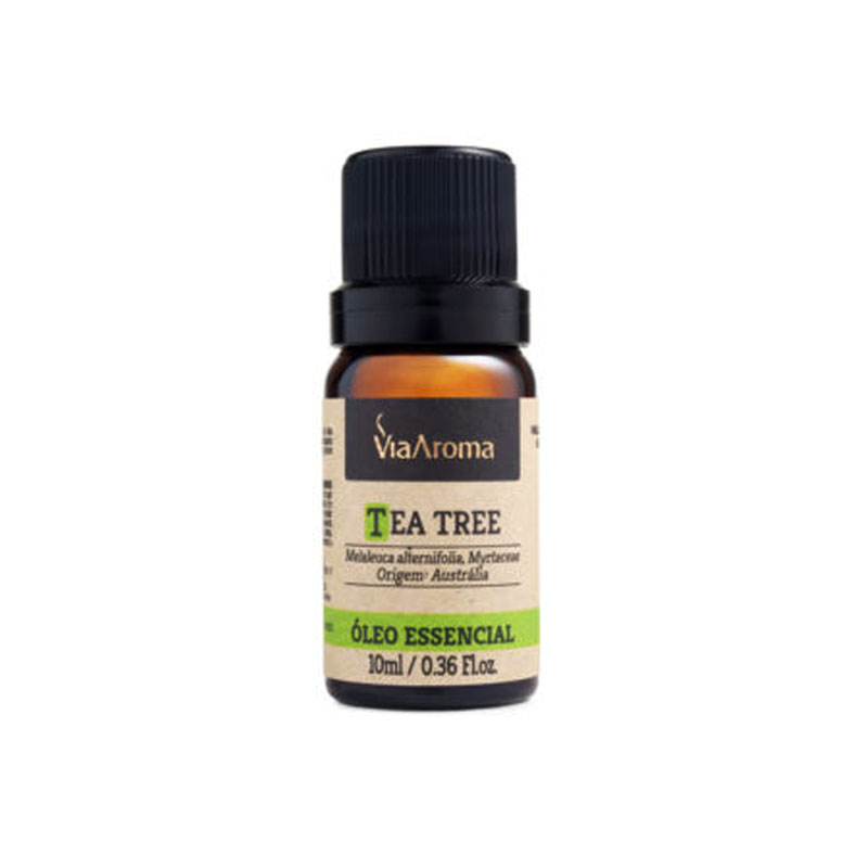 Óleo essencial de tea tree (melaleuca) via aroma - 10 ml 